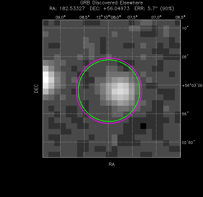 Image of the UVOT image