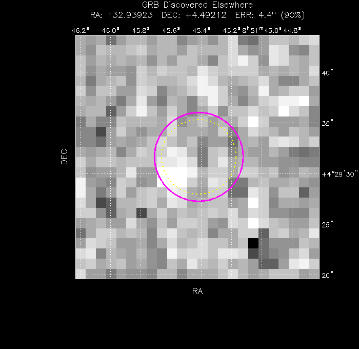 Image of the UVOT image