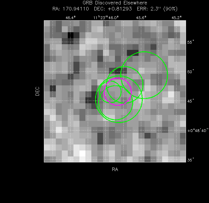 Image of the UVOT image