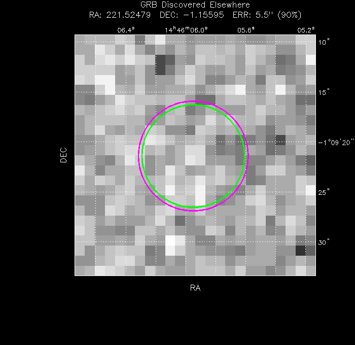 Image of the UVOT image