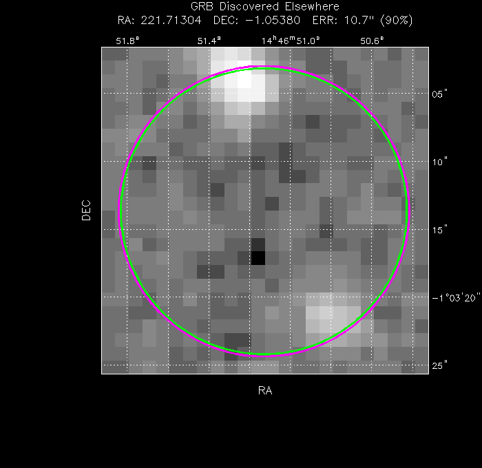 Image of the UVOT image