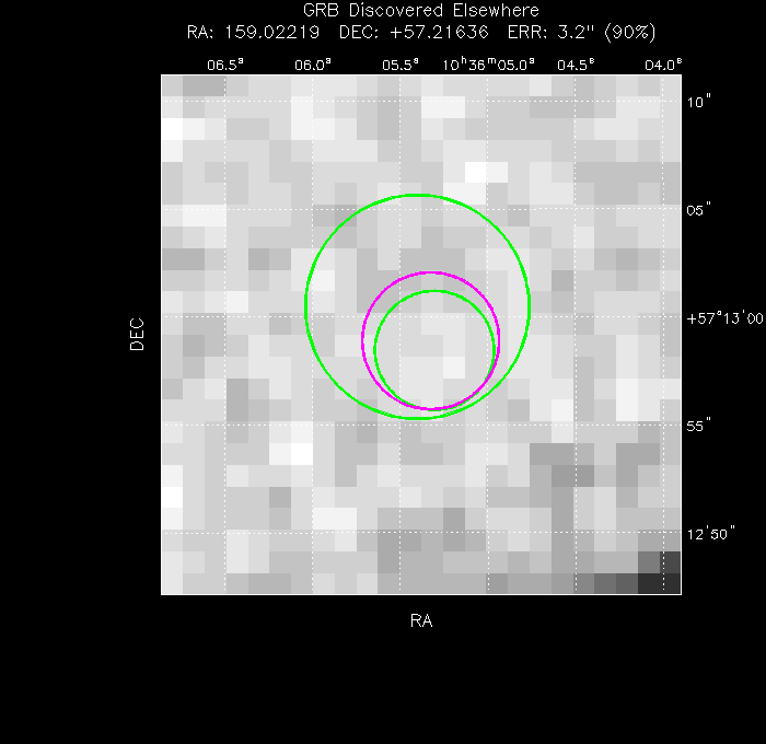 Image of the UVOT image