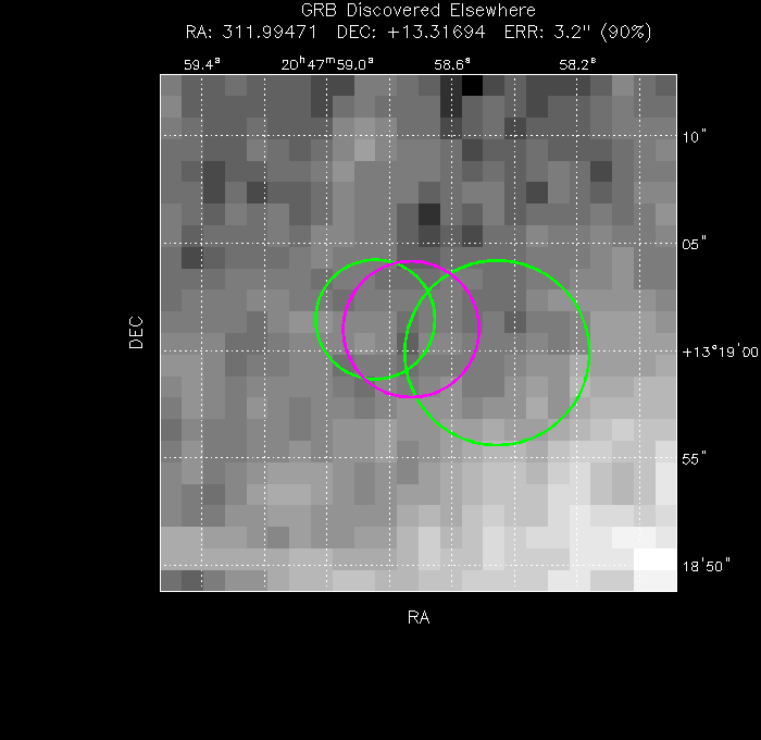 Image of the UVOT image