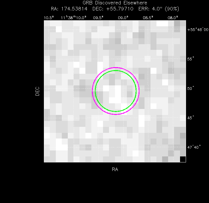 Image of the UVOT image