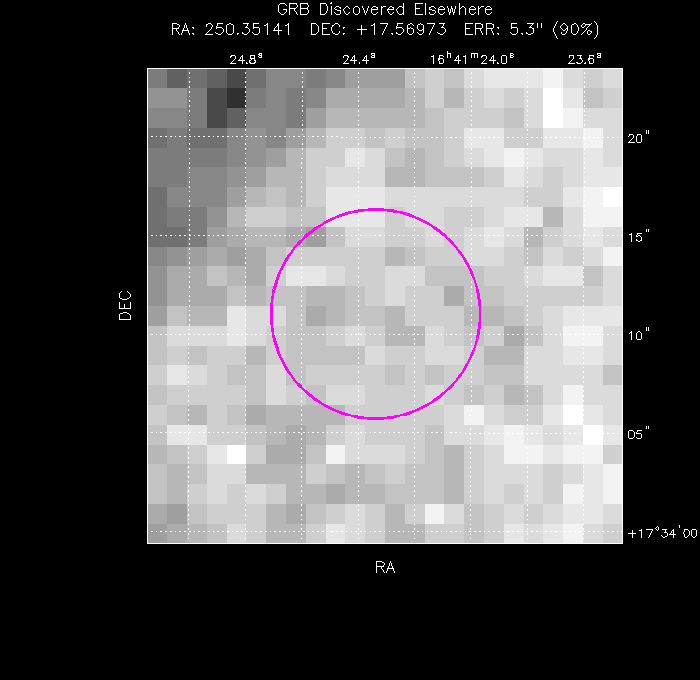 Image of the UVOT image