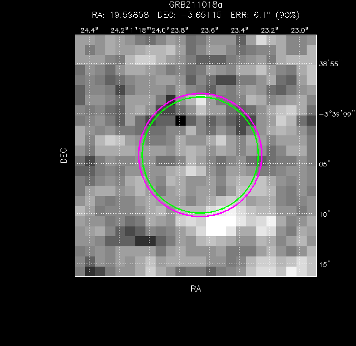 Image of the UVOT image