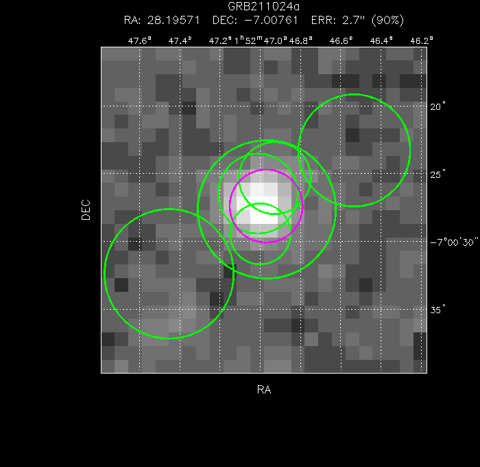 Image of the UVOT image