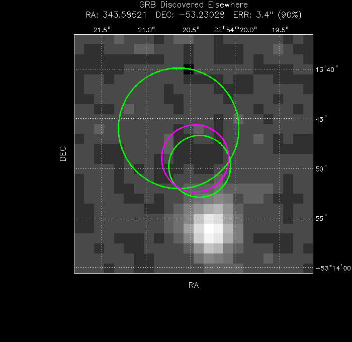 Image of the UVOT image