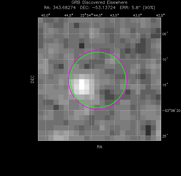 Image of the UVOT image