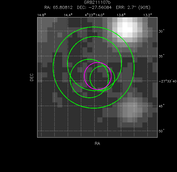 Image of the UVOT image