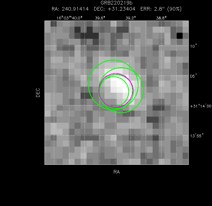 Image of the UVOT image