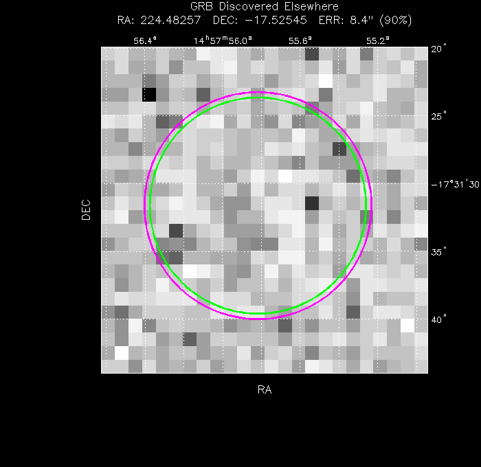 Image of the UVOT image