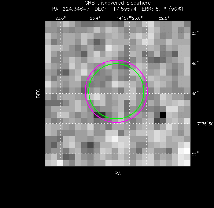 Image of the UVOT image