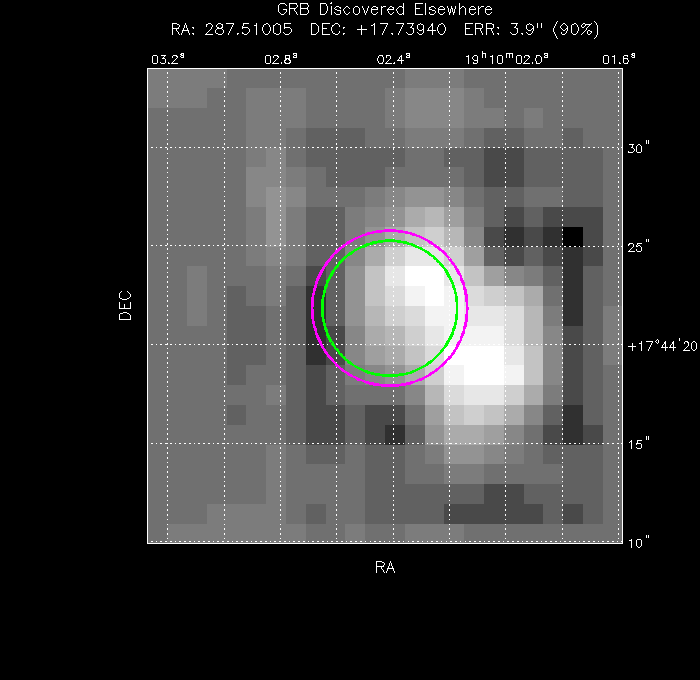 Image of the UVOT image