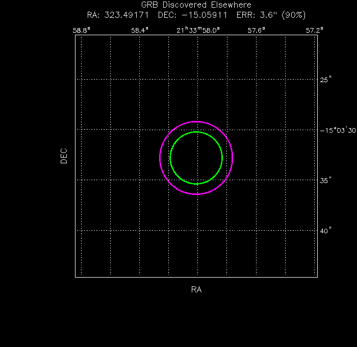 Image of the UVOT image