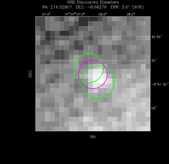 Image of the UVOT image