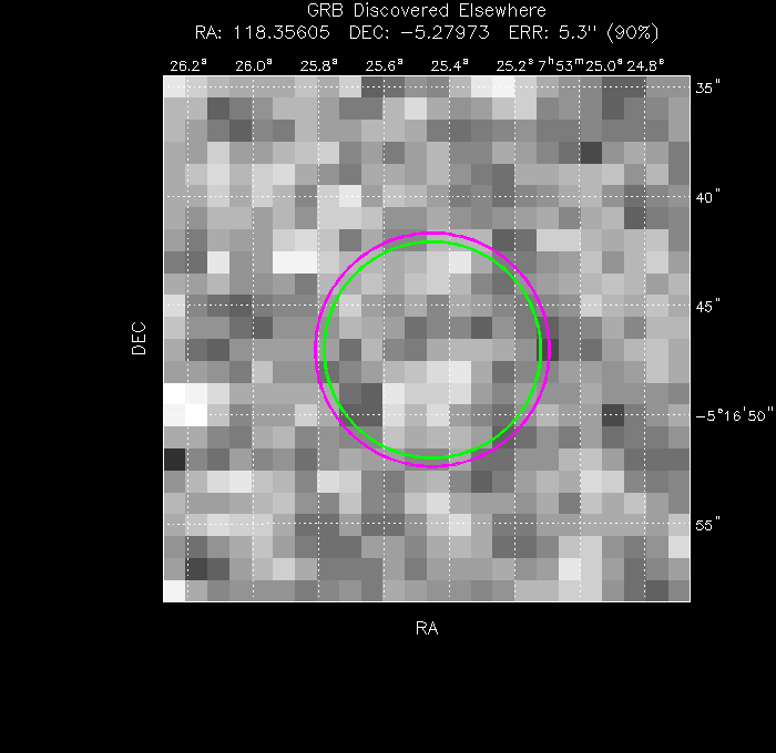 Image of the UVOT image