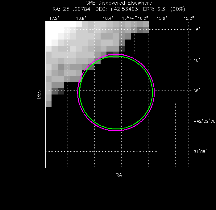 Image of the UVOT image