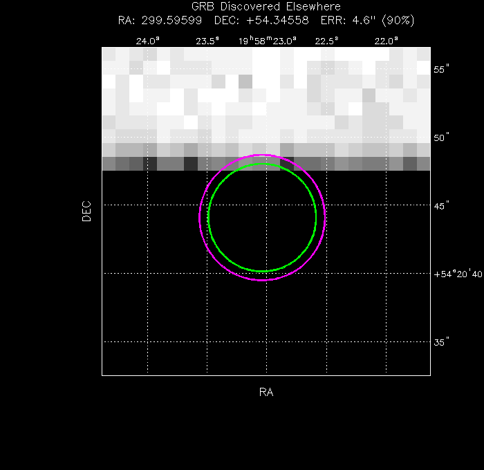 Image of the UVOT image