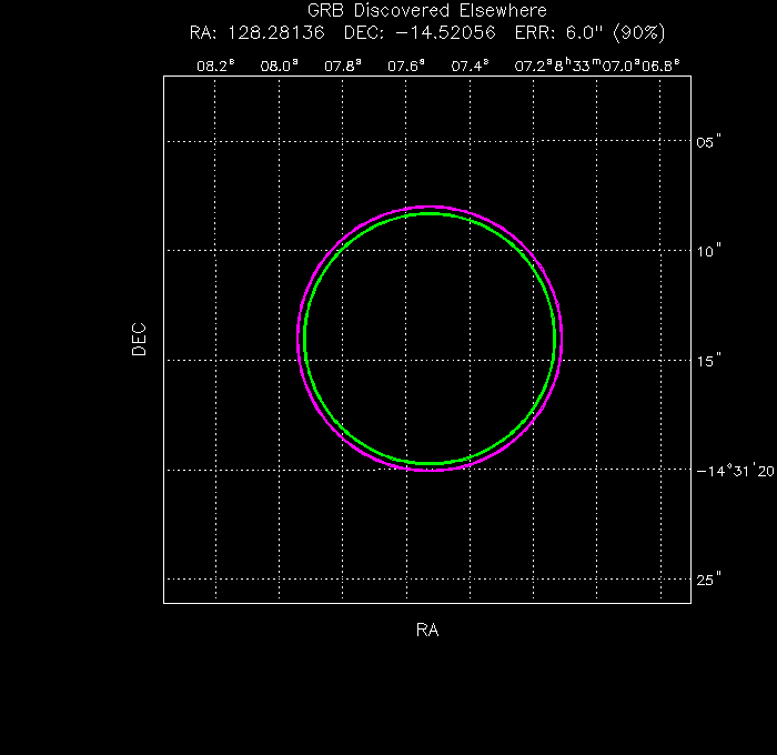 Image of the UVOT image