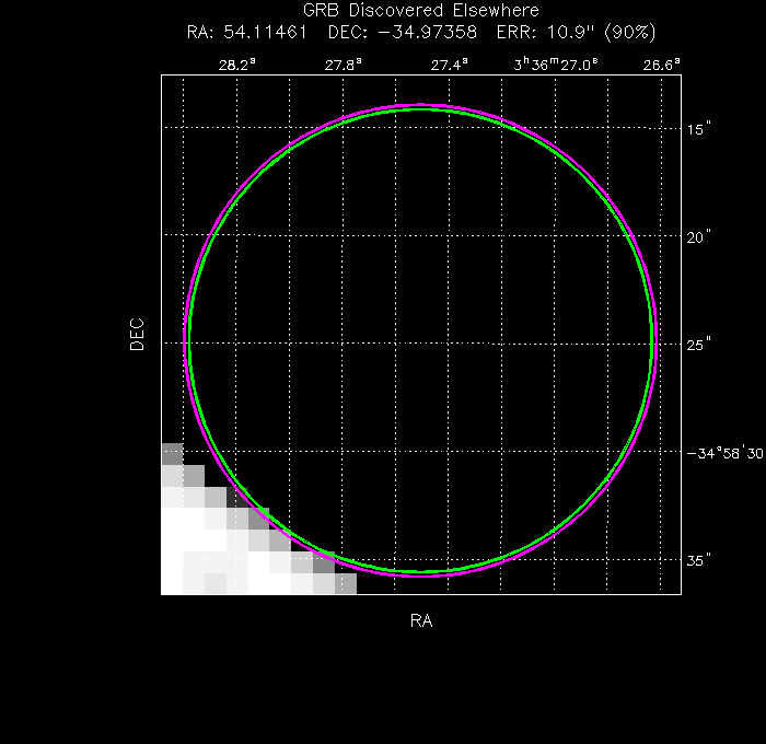 Image of the UVOT image