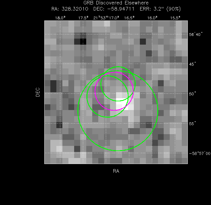 Image of the UVOT image
