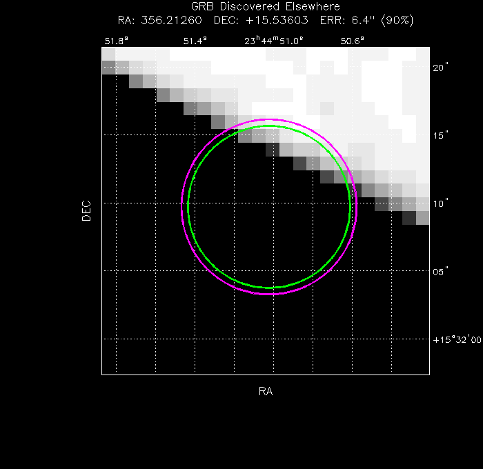 Image of the UVOT image