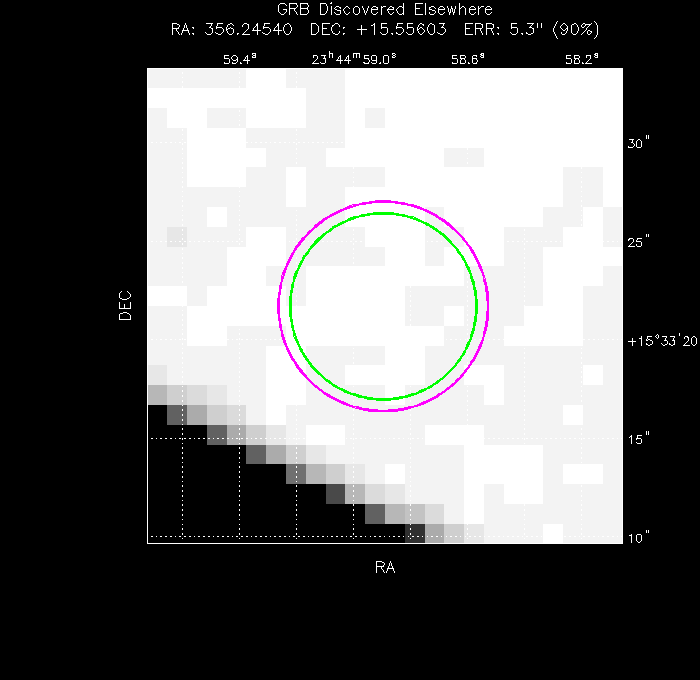 Image of the UVOT image
