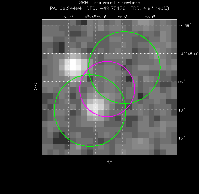 Image of the UVOT image