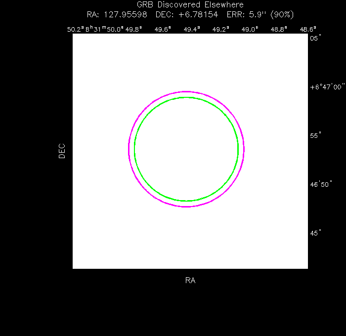 Image of the UVOT image