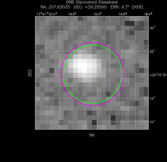 Image of the UVOT image