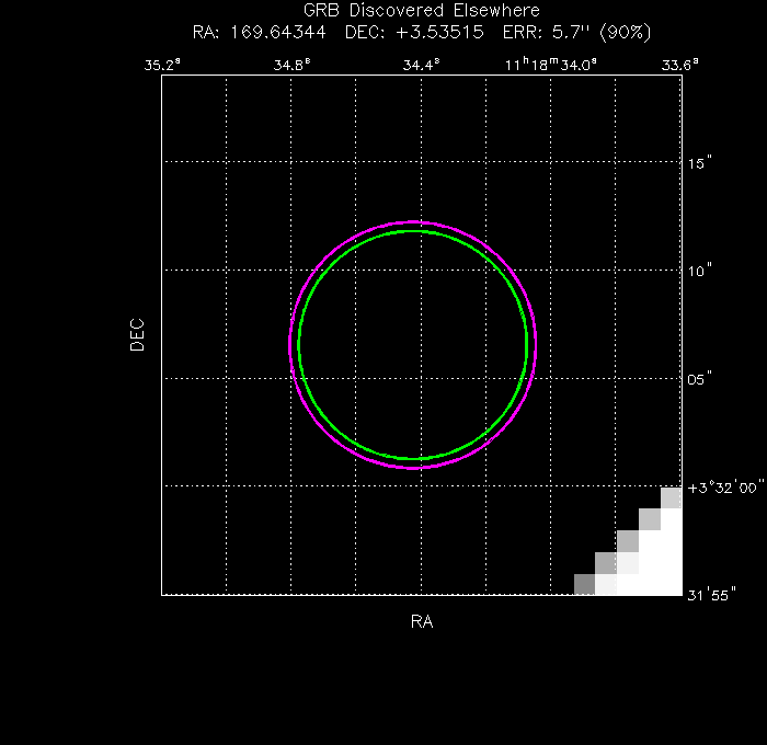 Image of the UVOT image