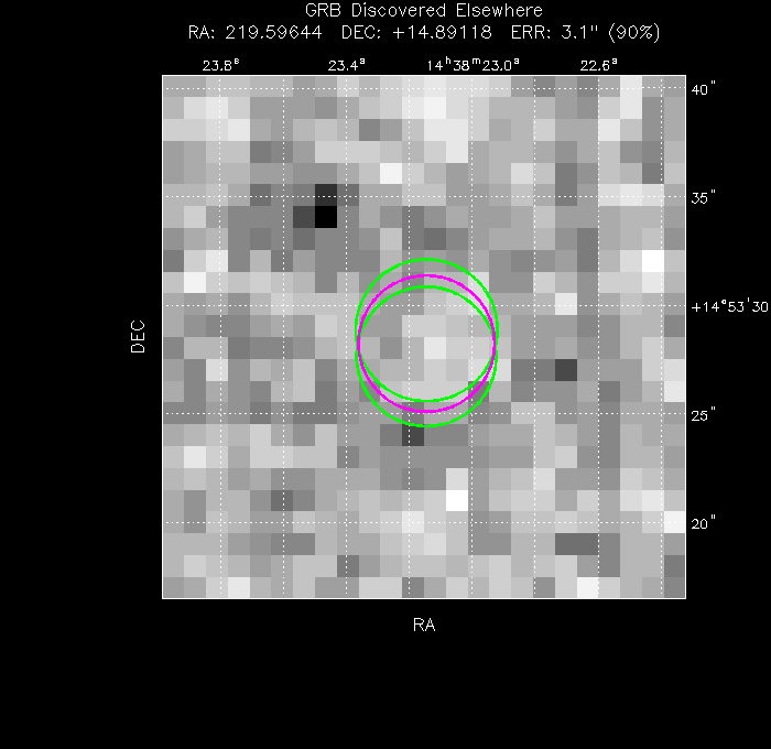 Image of the UVOT image
