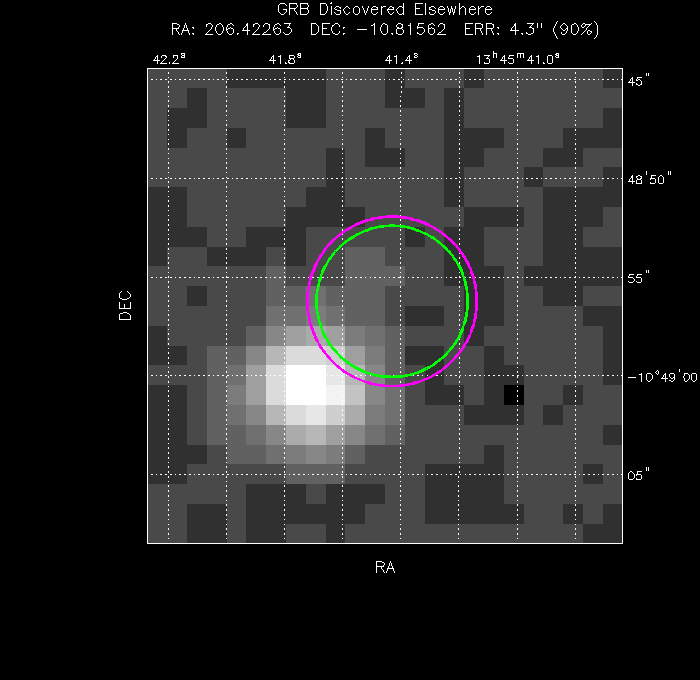 Image of the UVOT image