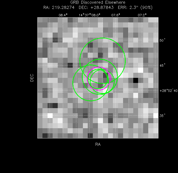 Image of the UVOT image