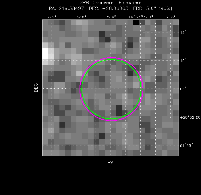 Image of the UVOT image