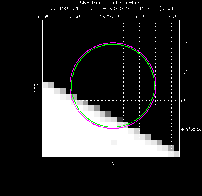 Image of the UVOT image