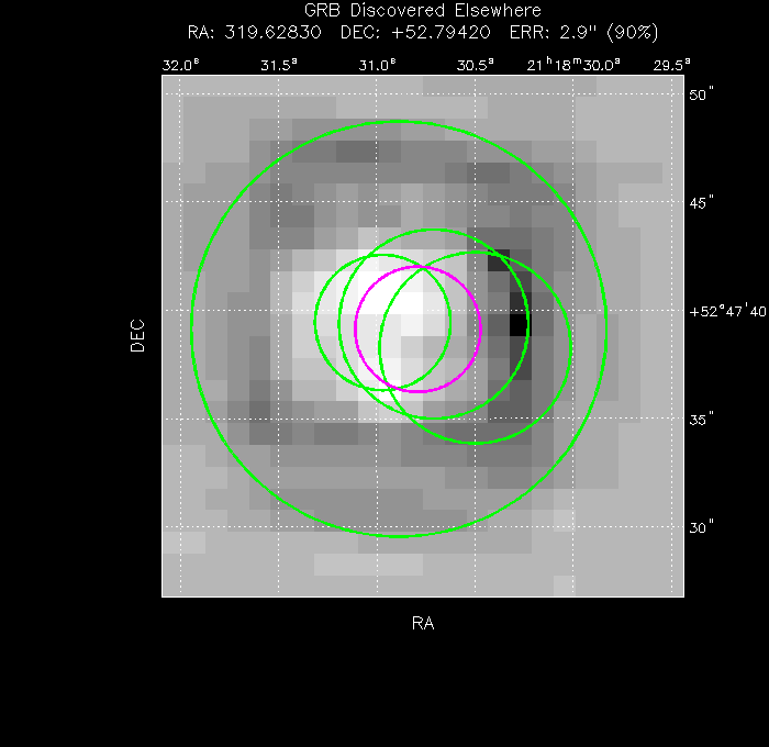 Image of the UVOT image