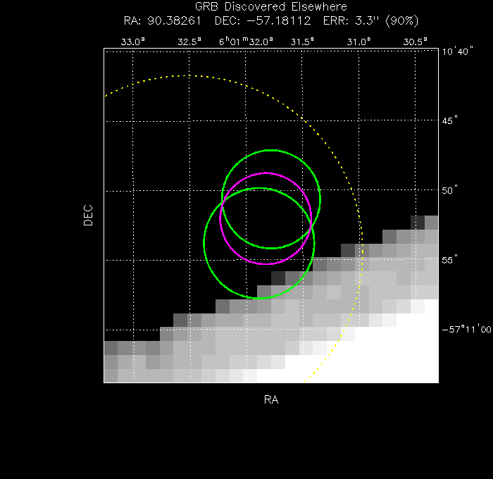 Image of the UVOT image