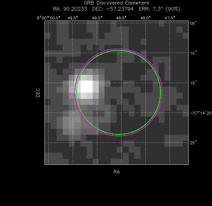 Image of the UVOT image