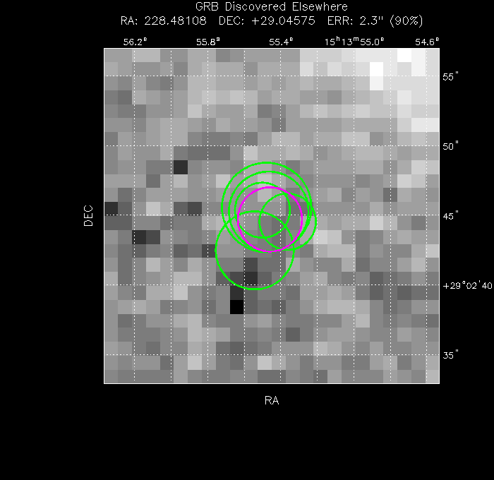 Image of the UVOT image