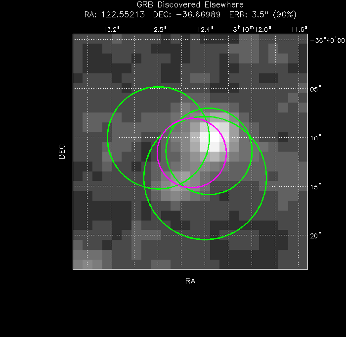 Image of the UVOT image