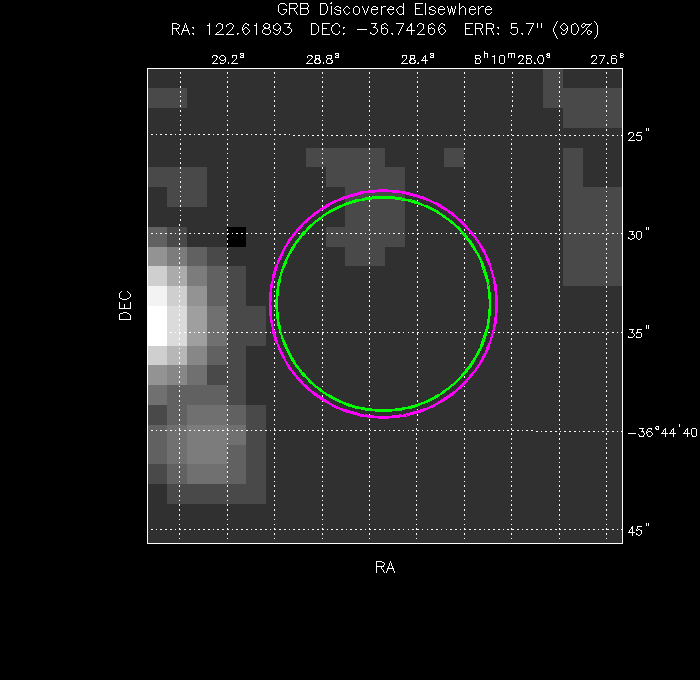 Image of the UVOT image