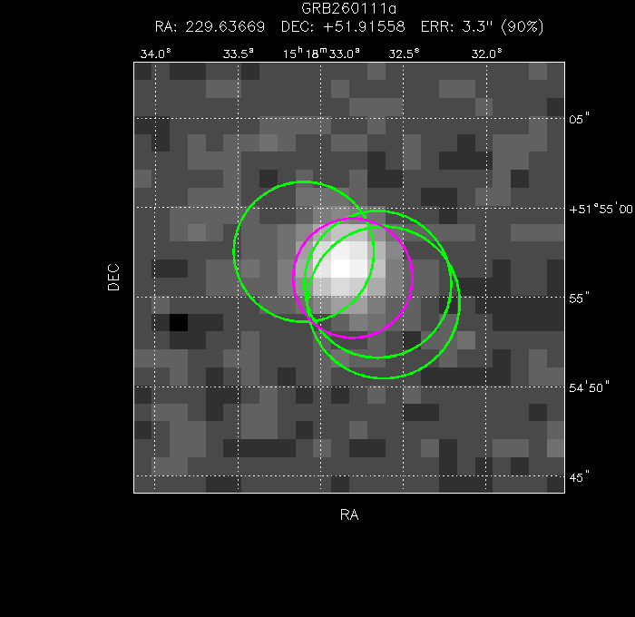 Image of the UVOT image