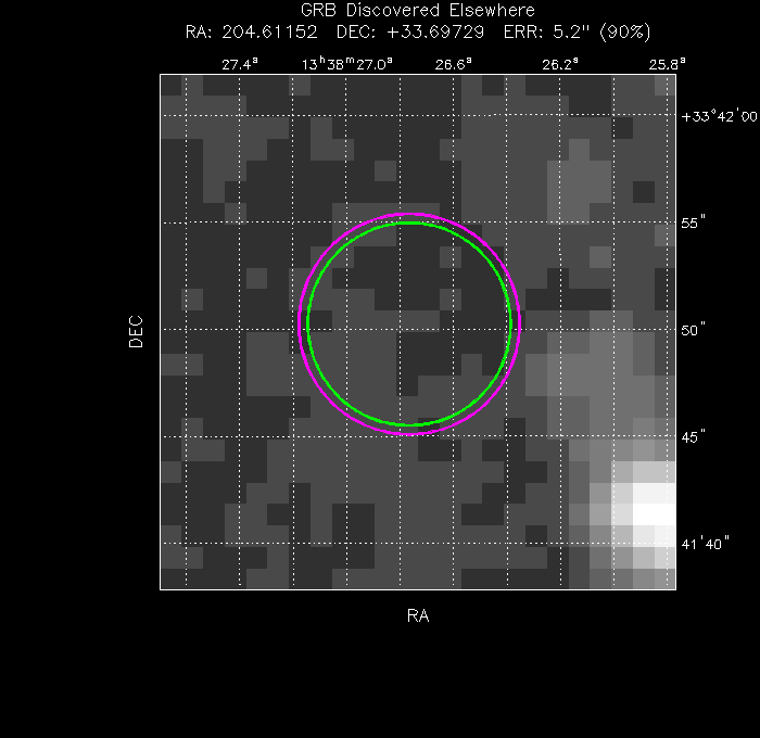 Image of the UVOT image