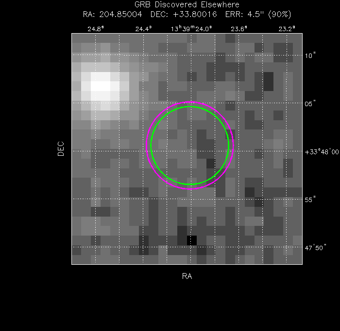 Image of the UVOT image