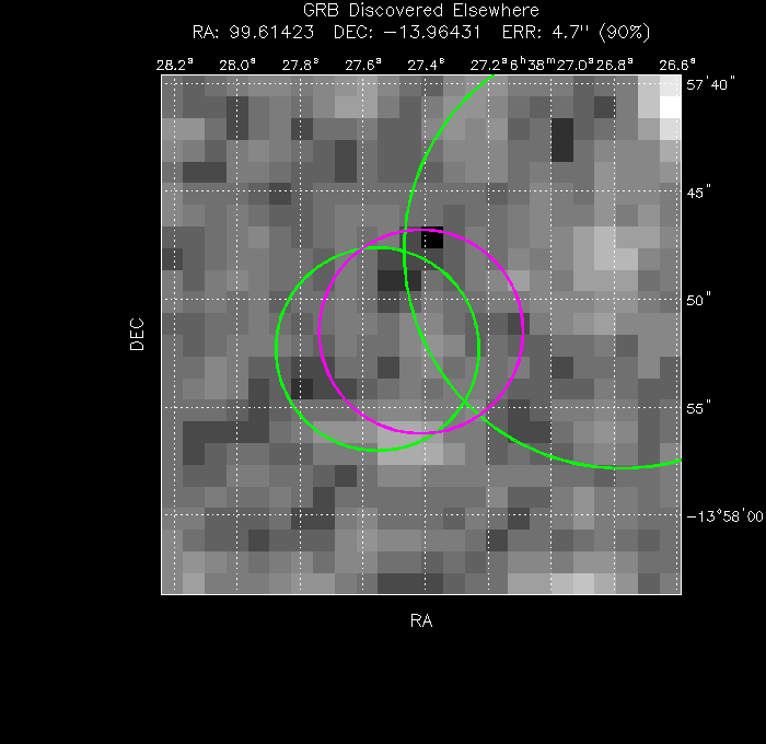 Image of the UVOT image