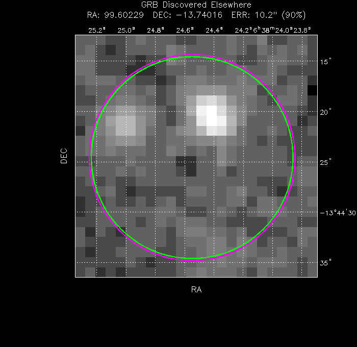 Image of the UVOT image