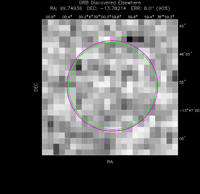 Image of the UVOT image