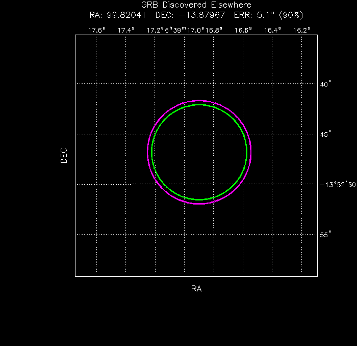 Image of the UVOT image